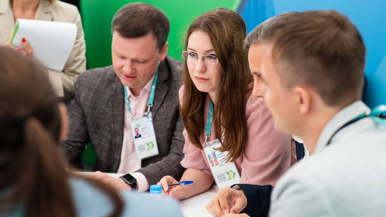 Participação no concurso Líderes da Rússia